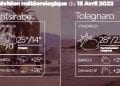 METEO du 15 avril 2022