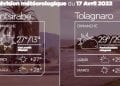 METEO du 17 avril 2022