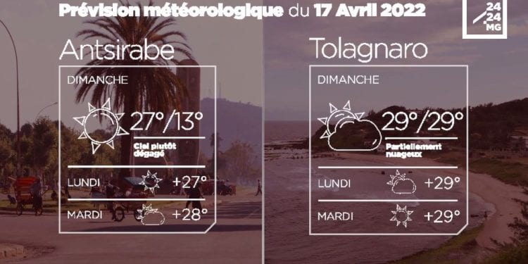 METEO du 17 avril 2022