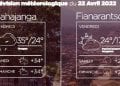 METEO du 22 avril 2022