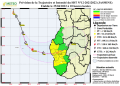 METEOROLOGIE – Alerte jaune à Morombe, Toliara, Sakaraha et Betioky, la tempête tropicale Jasmine s’intensifie et est prévue toucher terre dans la région d’Atsimo Andrefana mardi soir ou mercredi matin