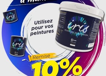 Besoin d’une nouvelle déco pour la fête des mères ? Pensez à la gamme Iris, peinture d’exception !