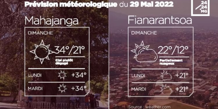 METEO du 29 mai 2022