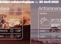 METEO du 30 avril 2022