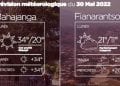 METEO du 30 mai 2022