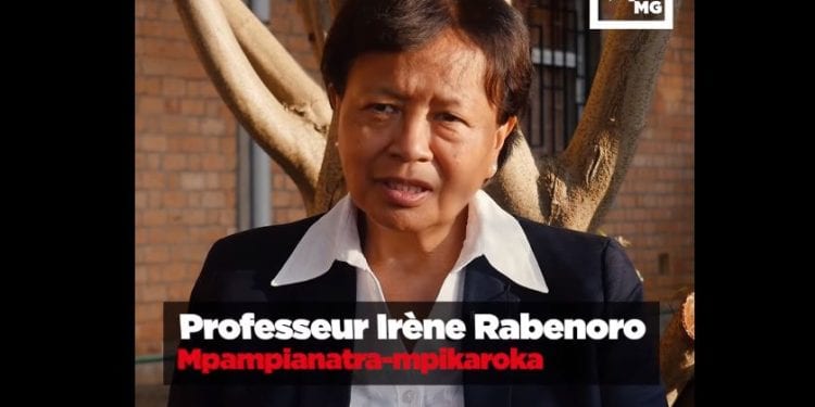 PR IRENE RABENORO, MPITOLONA 1972 – « Mila tanora mahay sy mazoto miasa ary indrindra mazoto mianatra ny firenena »