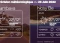 METEO du 23 juin 2022