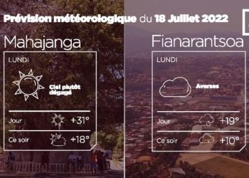 METEO du 18 juillet 2022