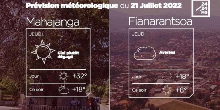 MÉTÉO du 21 juillet 2022