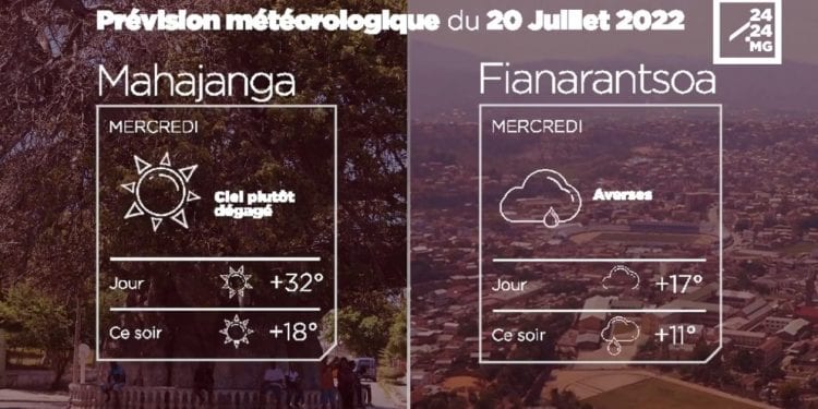 METEO du 20 juillet 2022