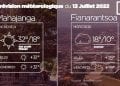 METEO du 13 juillet 2022