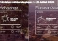 MÉTÉO du 31 juillet 2022
