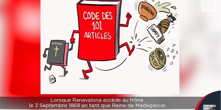 DIARY – 3 septembre 1868 : Promulgation du Code des 101 articles