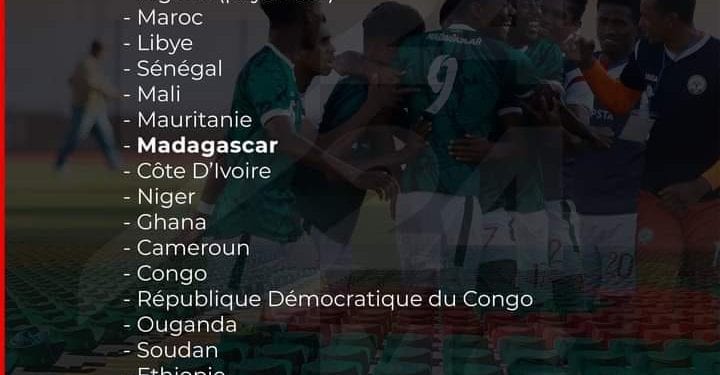 FOOTBALL – Les Barea A’ connaitront leurs adversaires en phase de poule du Chan 2023 le 1er Octobre, les 18 équipes qualifiées connues