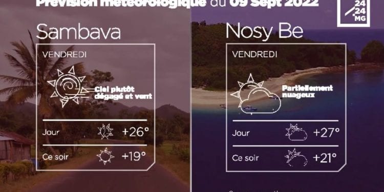 MÉTÉO du 09 septembre 2022