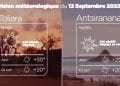 MÉTÉO du 13 septembre 2022