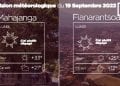 MÉTÉO du 19 septembre 2022