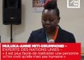 MULUKA-ANNE MITI-DRUMMOND – EXPERTE DES NATIONS UNIES – « Il est plus facile de maltraiter une personne si l’on croit qu’elle n’est pas humaine »