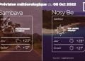 MÉTÉO du 08 octobre 2022