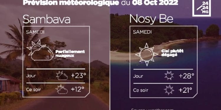 MÉTÉO du 08 octobre 2022