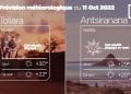 MÉTÉO du 11 octobre 2022