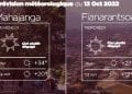 MÉTÉO du 12 octobre 2022