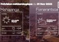 METEO du 01 novembre 2022