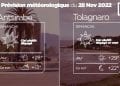 METEO du 28 novembre 2022