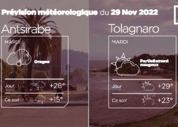 METEO du 29 novembre 2022
