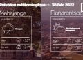 METEO du 30 décembre 2022