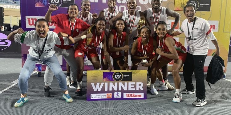 SPORTS – Les Ankoay champions d&rsquo;Afrique de basketball 3×3 hommes, les dames vice-championnes