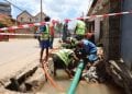 APPROVISIONNEMENT – La Jirama annonce une coupure de l&rsquo;approvisionnement en eau après les fêtes pour terminer la réparation de la conduite d&rsquo;eau cassée à Ambatoroka