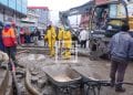 Antananarivo – Curage d’un canal souterrain de 600 m à Andravoahangy