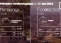 METEO du 17 janvier 2023
