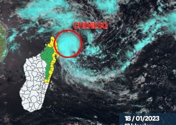 METEO – Cheneso, la première tempête tropicale de la saison prévue toucher Madagascar, en approche