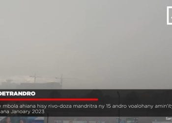 VAOVAO – MINUTE FLASH 03 JANOARY 2023