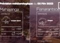 METEO du 05 février 2023