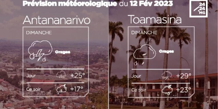 METEO du 12 février 2023