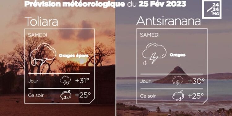 METEO du 25 février 2023