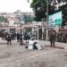 ANTANANARIVO – Des forces mixtes déployées par la préfecture à Ambohijatovo et ses environs pour prévenir une manifestation non autorisée