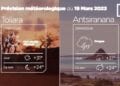 METEO du 19 mars 2023