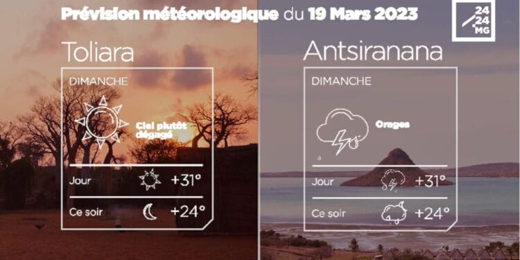 METEO du 19 mars 2023