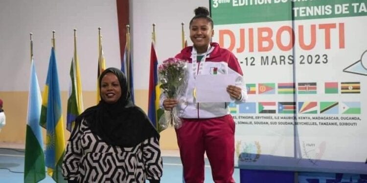 SPORTS – Fabio Rakotoarimanana et Hanitra Karen Raharimanana sacrés champions d&rsquo;Afrique de l&rsquo;Est de tennis de table