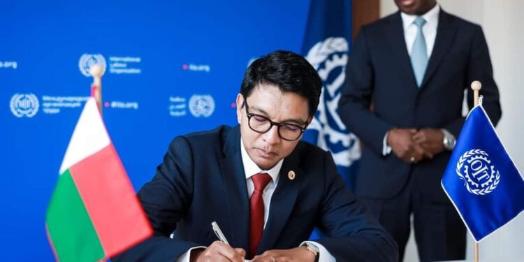 Andry Rajoelina évoque la nécessité d’une coopération internationale renforcée dans la lutte contre les inégalités au travail
