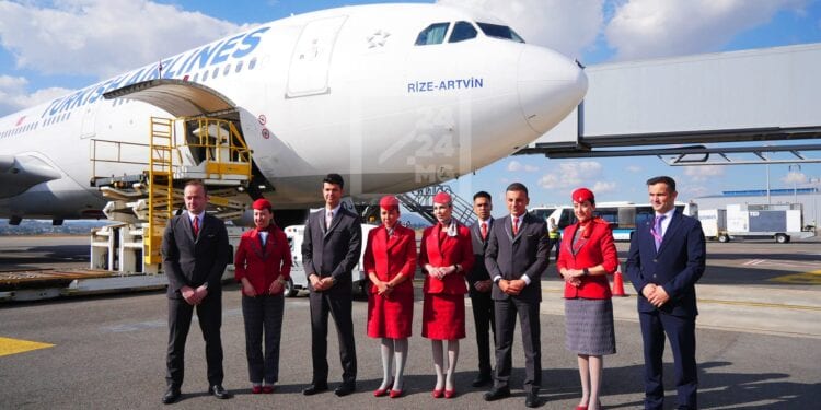 TRANSPORT AÉRIEN – Le premier vol de la deuxième fréquence hebdomadaire de Turkish Airlines arrivé à Ivato jeudi