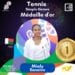 TENNIS – Mialy Ranaivo empoche sa deuxième médaille d&rsquo;or