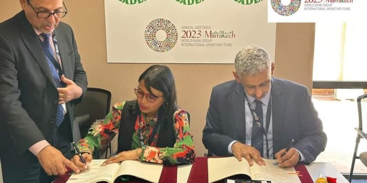 INFRASTRUCTURES – L’accord de financement relatif au projet de construction de flyover Maki avec la Banque arabe pour le développement en Afrique (Badea) signé