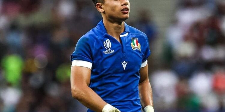 RUBGY – Ange Capuozzo, le rugbyman italien d’origine malgache en lice face à la France ce vendredi