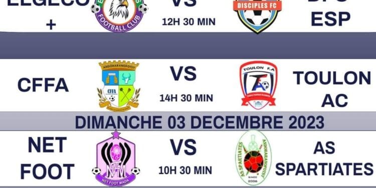FOOTBALL – Six matchs pour démarrer le Grand tournoi d’Antananarivo