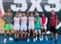 Deux victoires et une défaite au bilan des Ankoay hommes et dames lors de leur première journée à la Coupe d&rsquo;Afrique de basketball 3×3 